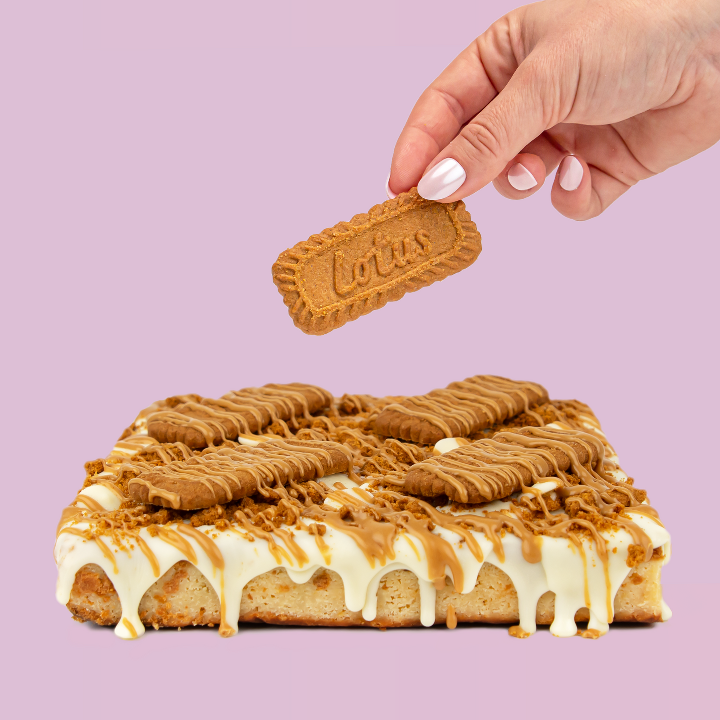 Biscoff Babe Slab